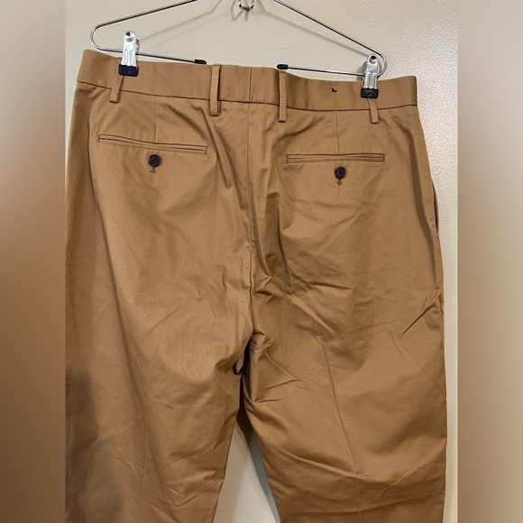 Banana Republic Men’s Tailored Fit Khaki Dress Pants Office Trousers 36/32 NWT - Picture 7 of 10